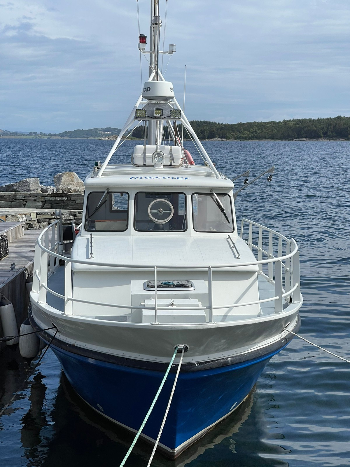 Westcruiser Shark – Classic 37-Foot przygotowany na wyprawę na ryby